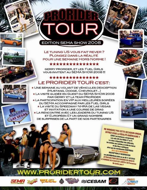 PRO RIDER TOUR SEMA SHOW LAS VEGAS 2008
