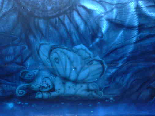 Kyan* on my Beeloo
Mots-clés: airbrush beetle Didier 3d custom painting aÃ©rographe special painting