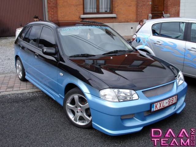 mazda 323.
