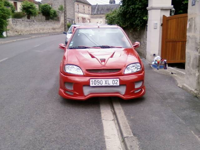 saxo vts
de face
